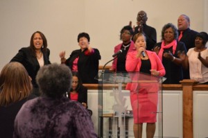 Pastor Leads the Voices of Praise